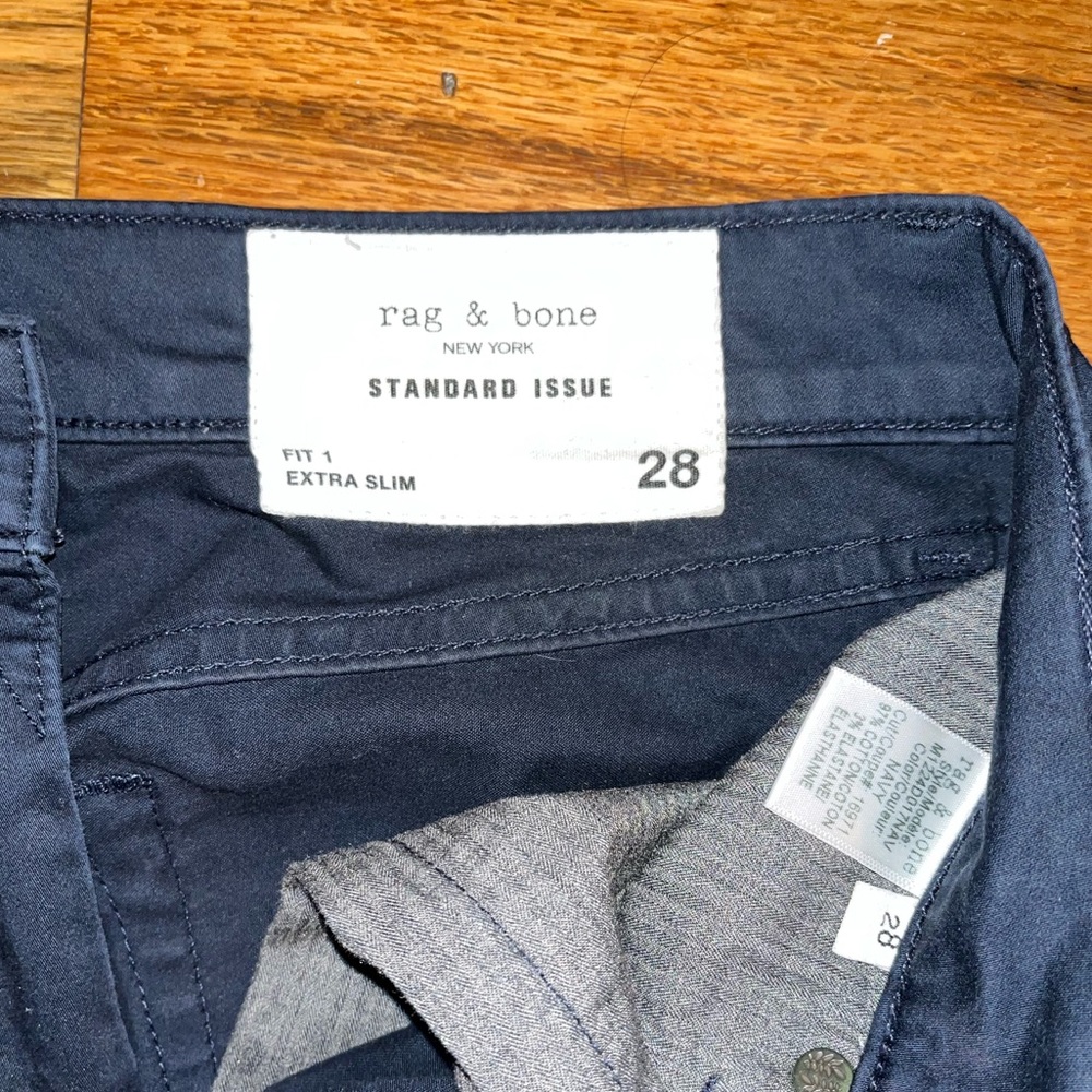 Rag&Bone Extra Slim Standard Issue Fit 1
